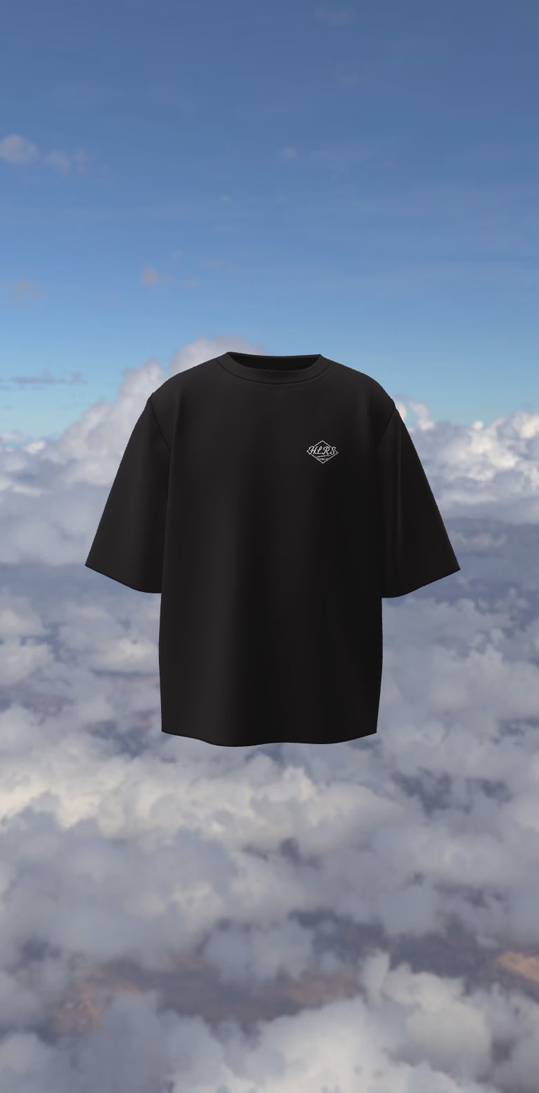 "GOD WITH US" Oversized Cotton T-Shirt